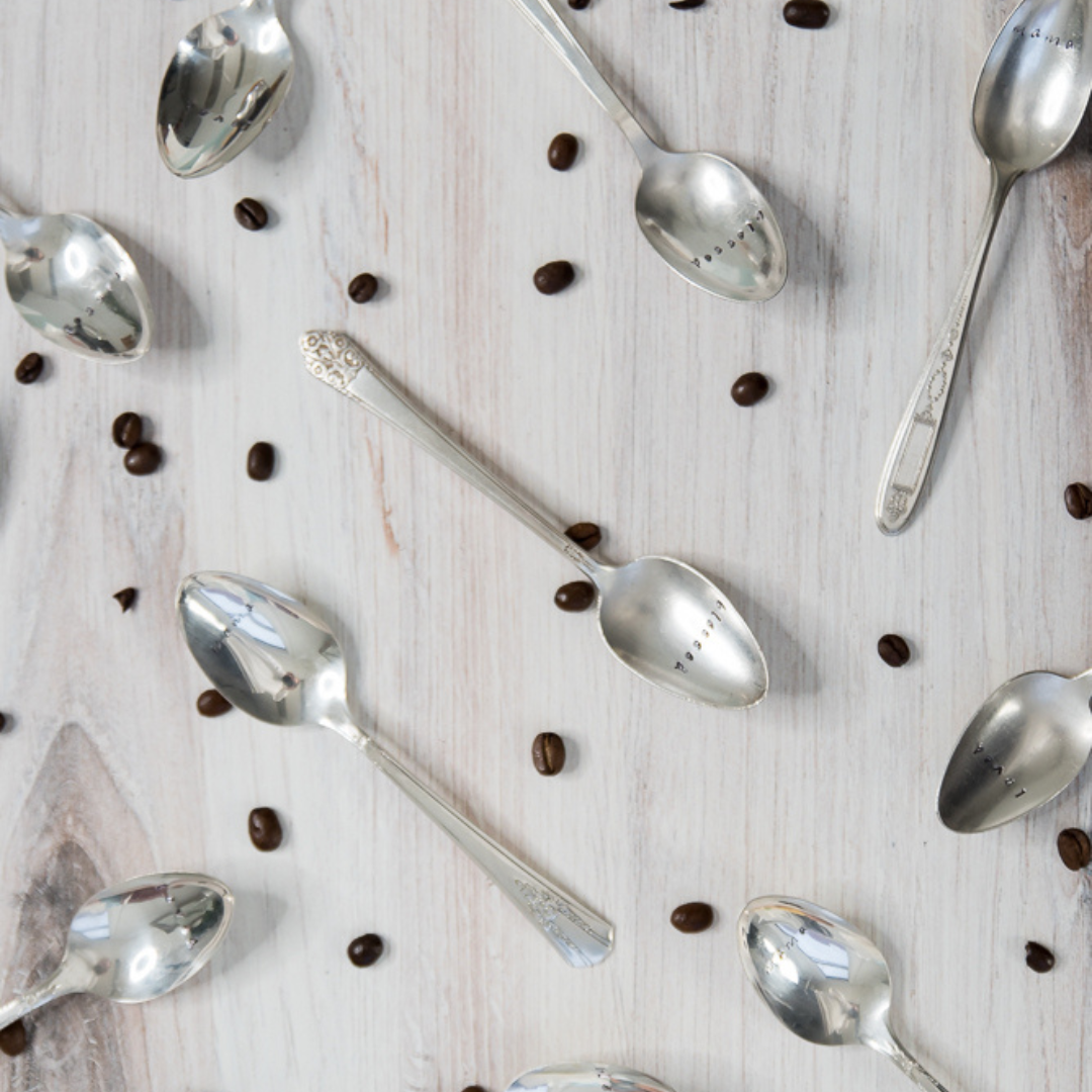 You Got This| Hand Stamped Vintage Coffee Spoon