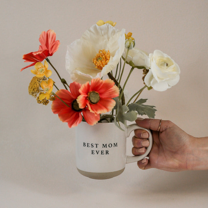 Best Mom Ever 14 oz Stoneware Coffee Mug