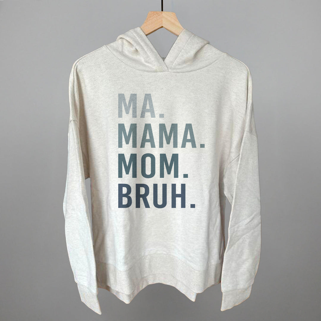 Ma Mama Mom Bruh Blue Gradient Text