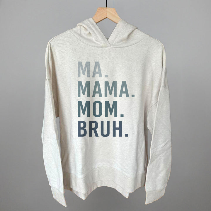 Ma Mama Mom Bruh Blue Gradient Text