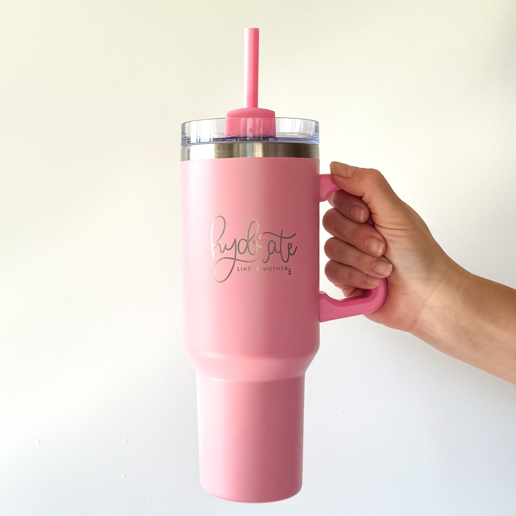 Hydrate Like a Mother 40 oz Tumbler | Stainless Steel