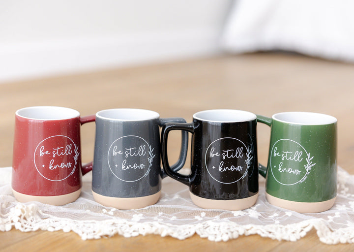 Be Still + Know Coffee Mug - Made for Mama Shop