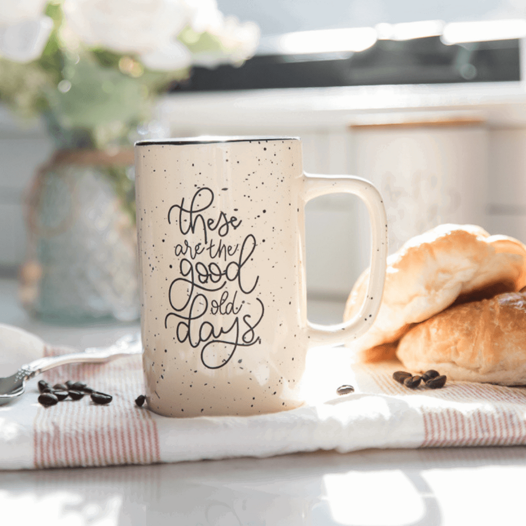 a day to remember coffee mug These Are The Good Old Days Campfire Coffee Mug