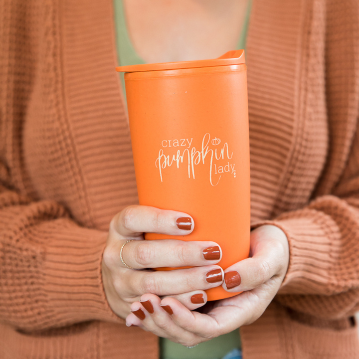 Crazy Pumpkin Lady | Travel Mug - Perfectly Imperfect
