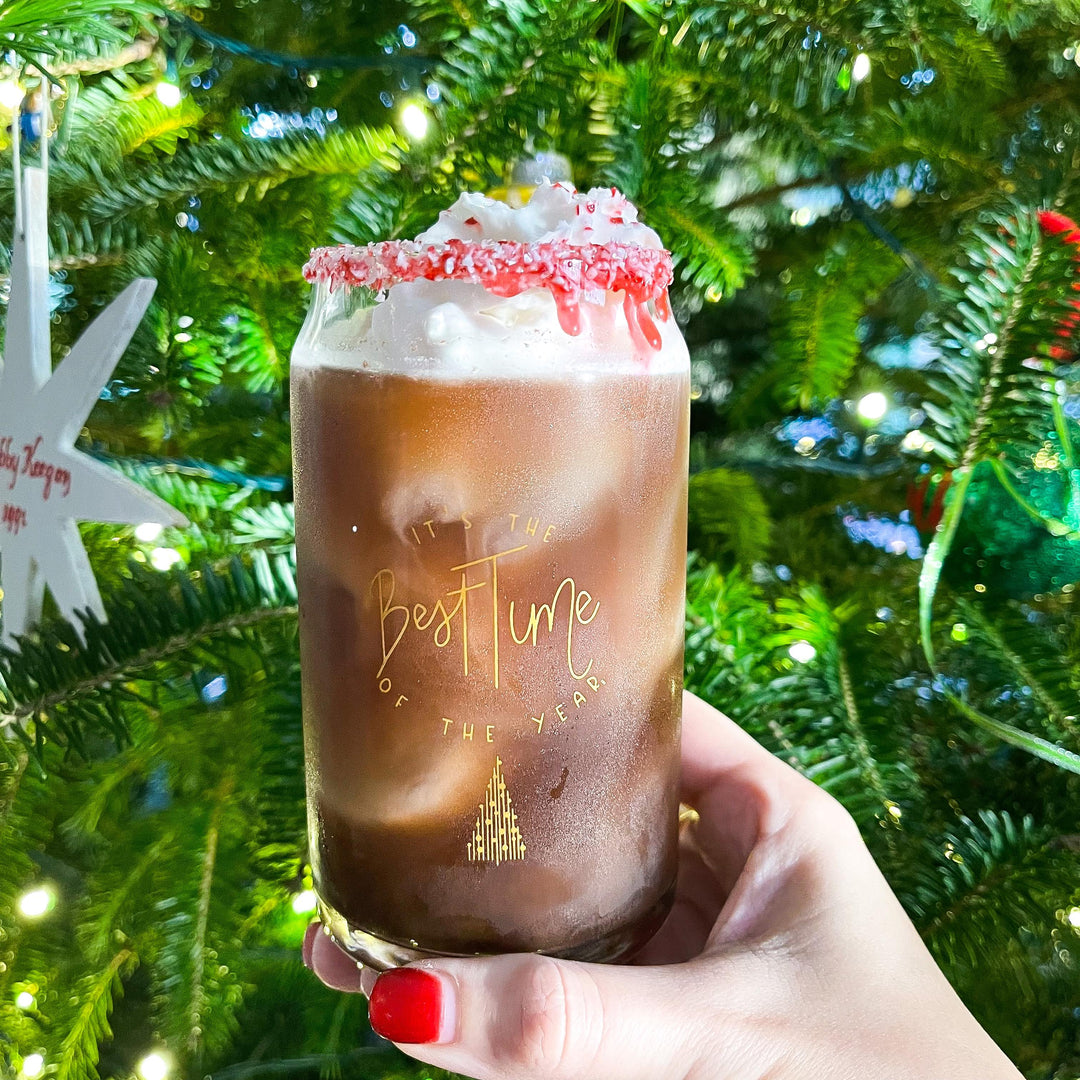 Holly Jolly Can Glasses