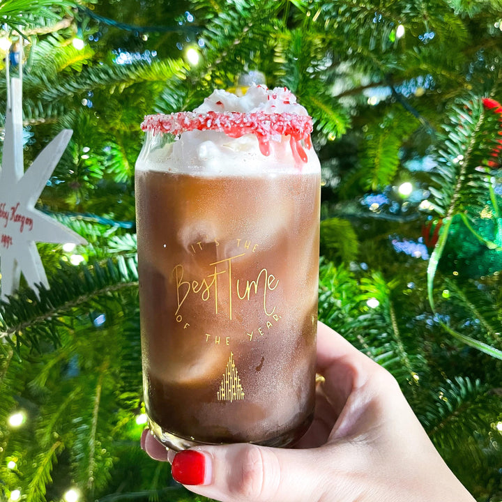 Holly Jolly Can Glasses